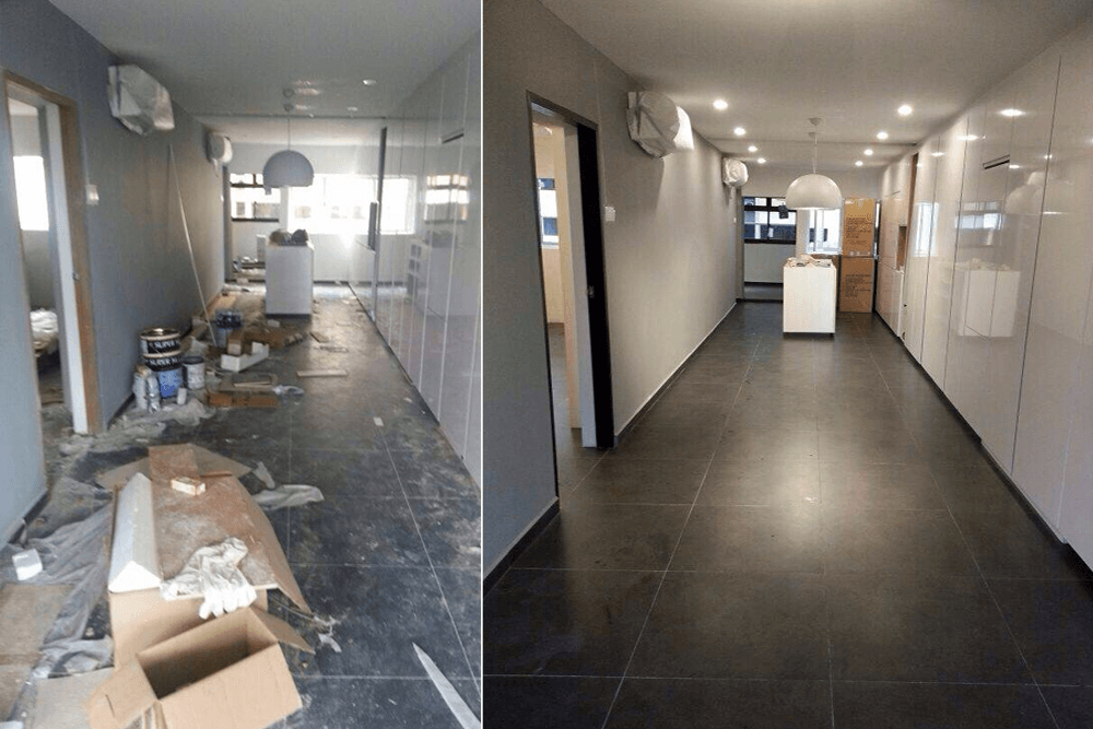 Durham Cleaners — deep cleaning before and after